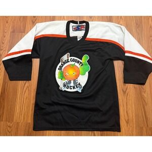 Orange County Hockey Jersey Youth XL SP Made In Canada Black